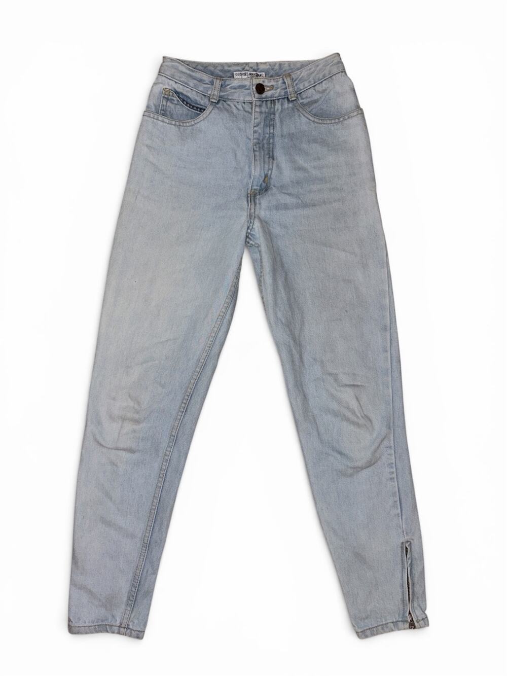 VTG GUESS High-Rise Ankle-Zip Mom Jeans Sz 24
80s 90s